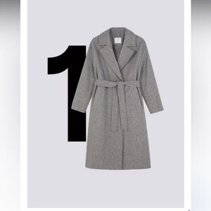Primark Grey Belted Trench Coat